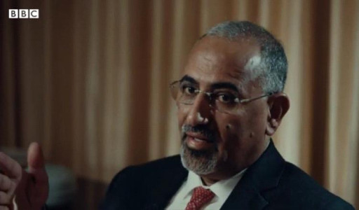 المجلس الانتقالي: مقابلة الزُبيدي مع BBC تم اقتطاعها