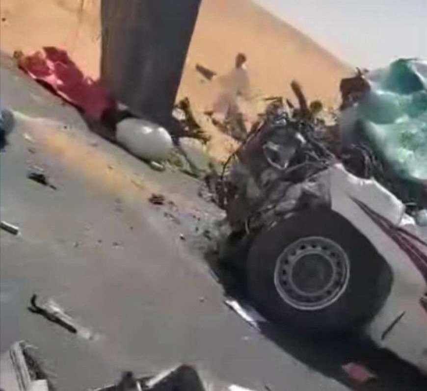 حادث مأساوي على طريق شرورة يودي بحياة وإصابة يمنيين مغتربين